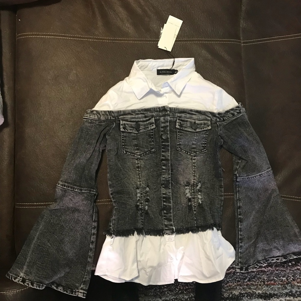 Alpha and Omega Blouse